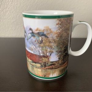 Ducks of North America Collector Mug The Eldean Bridge Wood Ducks By David Maass